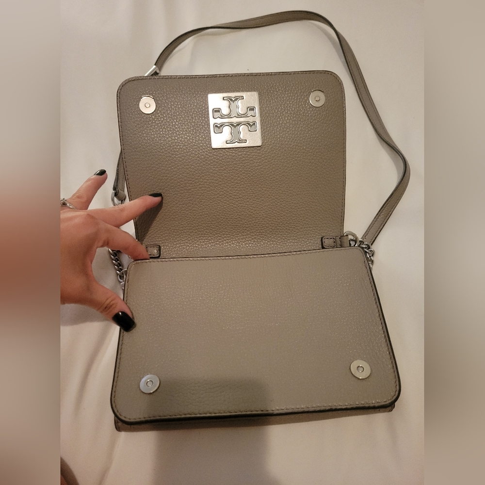 Grey TB crossbody